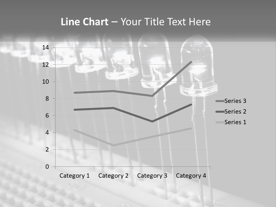 White Switch Remote PowerPoint Template