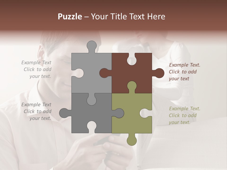 Technology House System PowerPoint Template