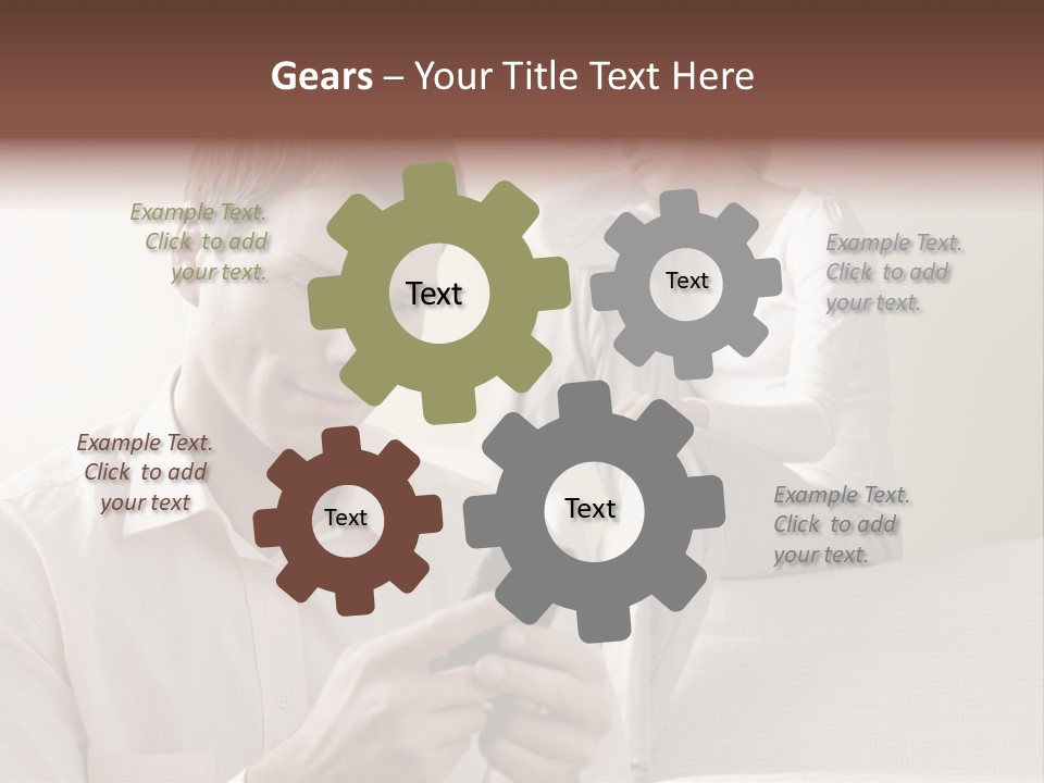 Technology House System PowerPoint Template