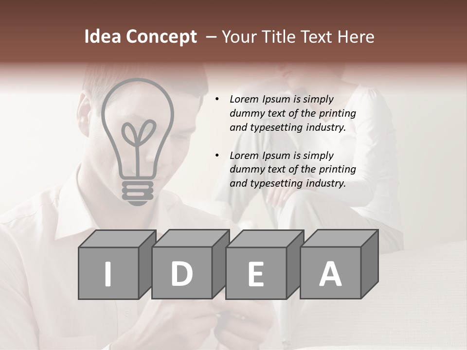 Technology House System PowerPoint Template