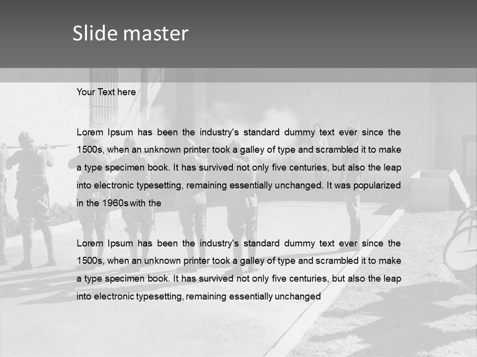 Electricity Climate Conditioner PowerPoint Template