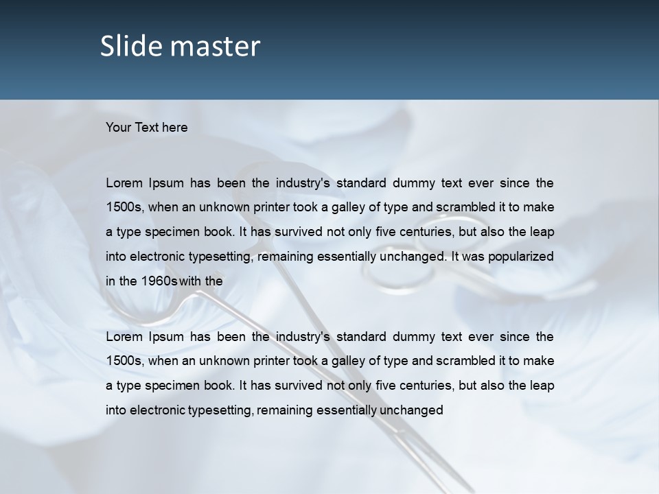 Cooling Cool Electric PowerPoint Template