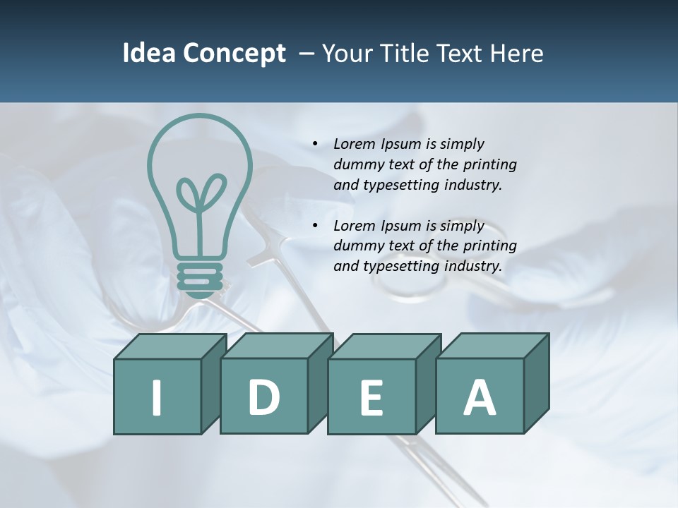 Cooling Cool Electric PowerPoint Template