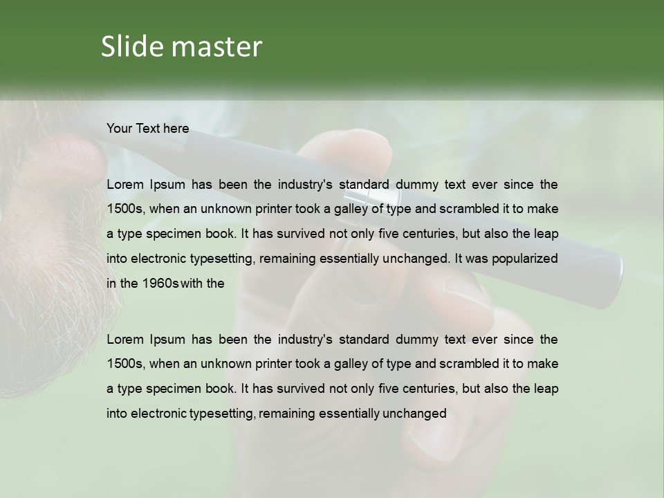Cool Unit Equipment PowerPoint Template