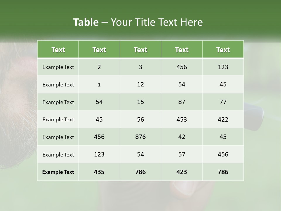 Cool Unit Equipment PowerPoint Template