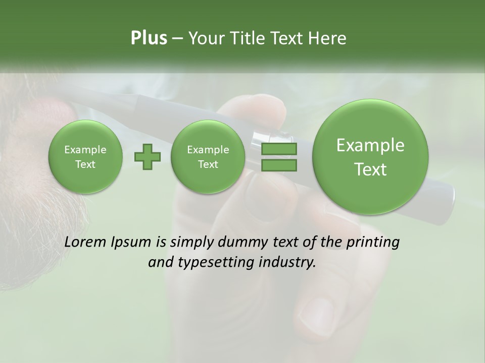 Cool Unit Equipment PowerPoint Template