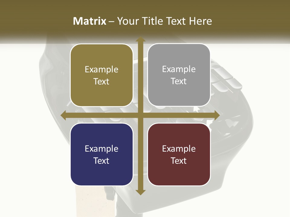 White Switch Cooling PowerPoint Template