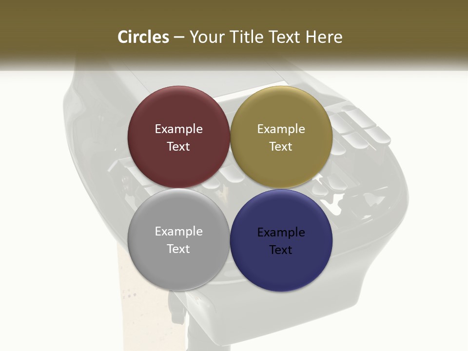 White Switch Cooling PowerPoint Template