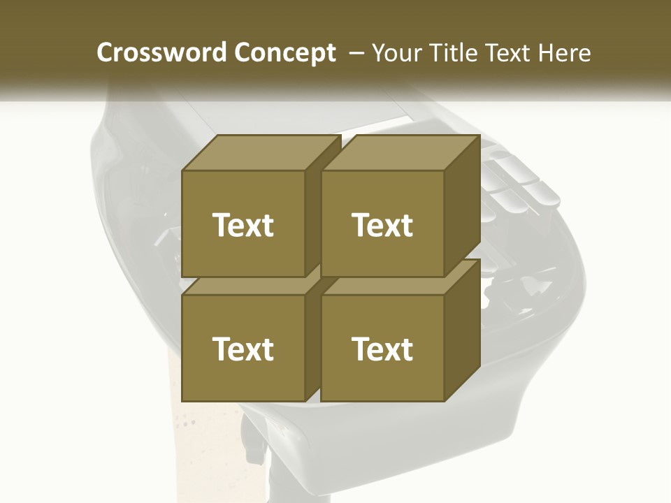 White Switch Cooling PowerPoint Template