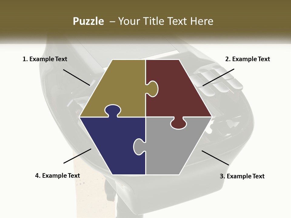 White Switch Cooling PowerPoint Template