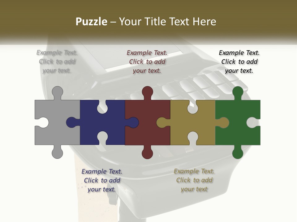 White Switch Cooling PowerPoint Template