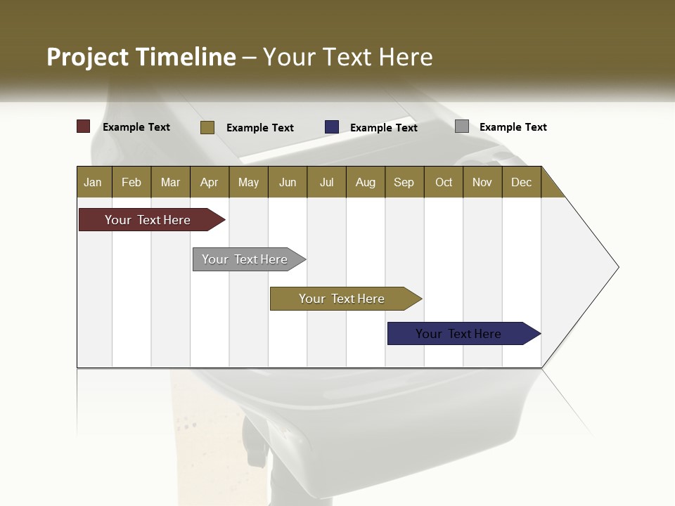 White Switch Cooling PowerPoint Template