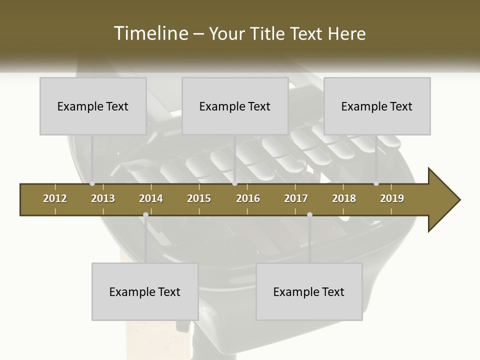 White Switch Cooling PowerPoint Template