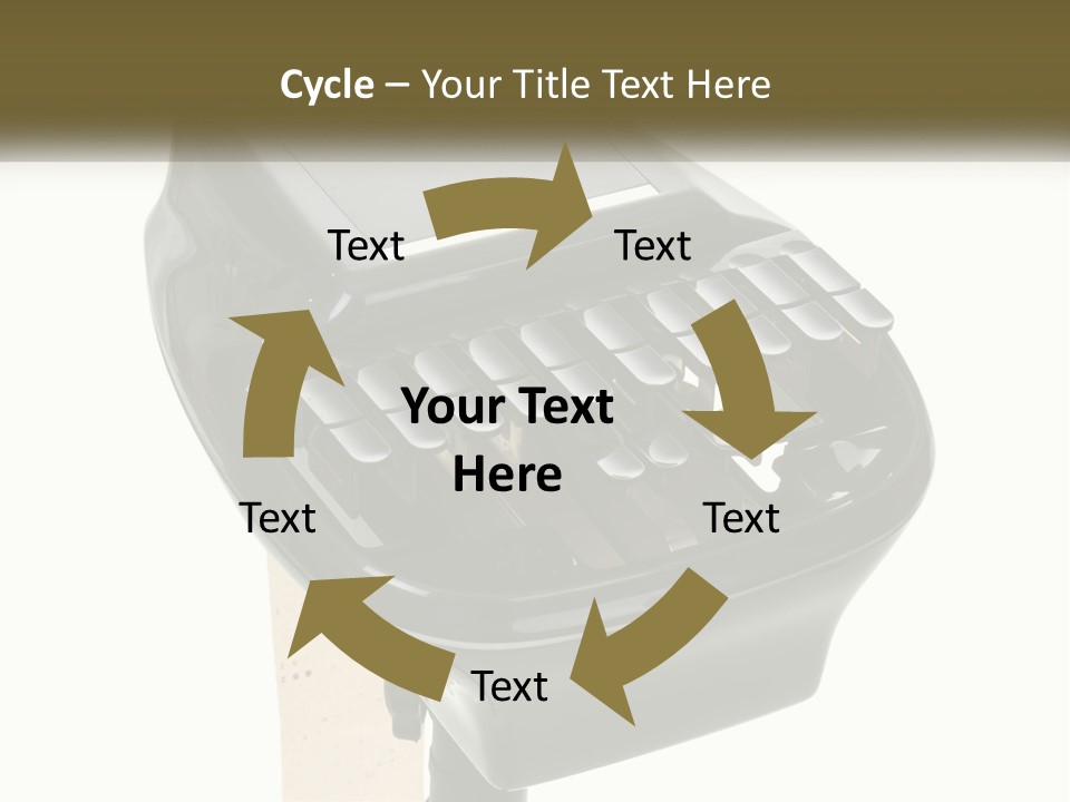 White Switch Cooling PowerPoint Template