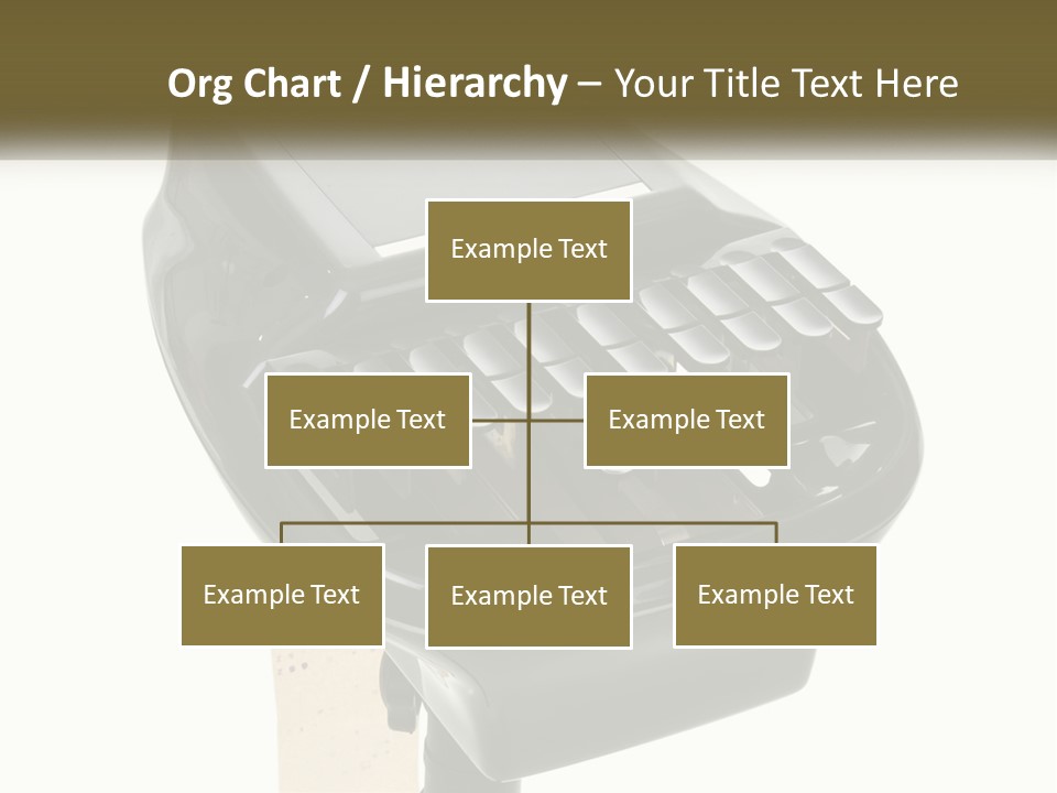 White Switch Cooling PowerPoint Template