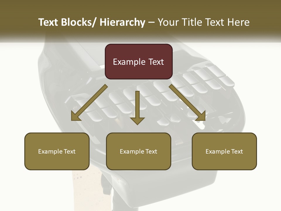 White Switch Cooling PowerPoint Template