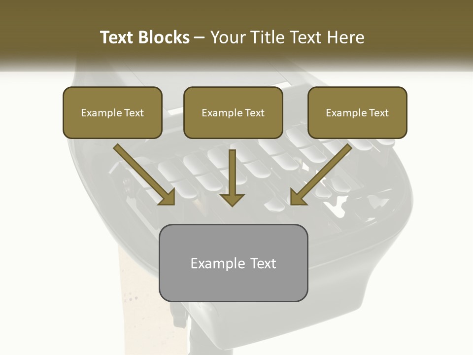 White Switch Cooling PowerPoint Template