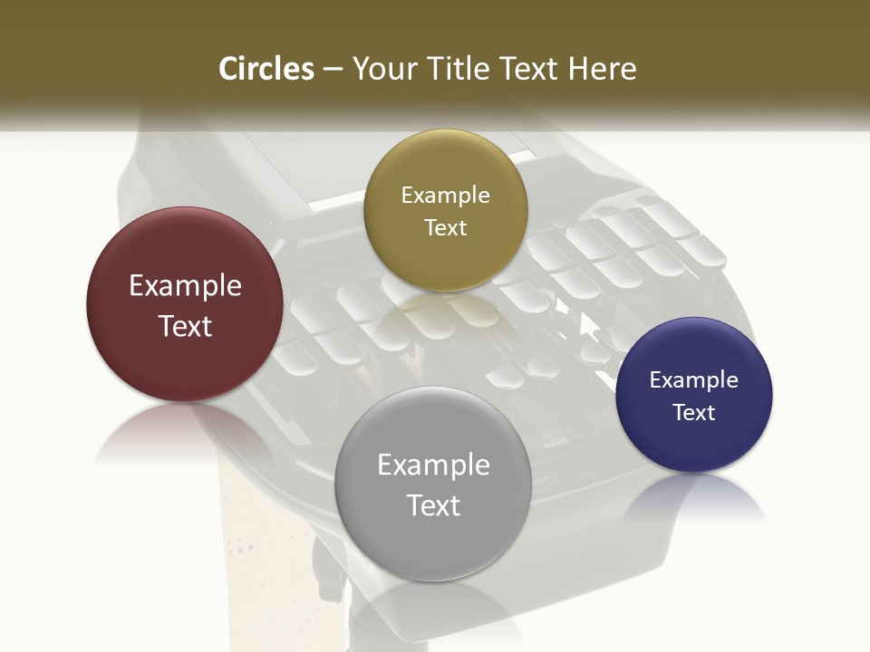 White Switch Cooling PowerPoint Template