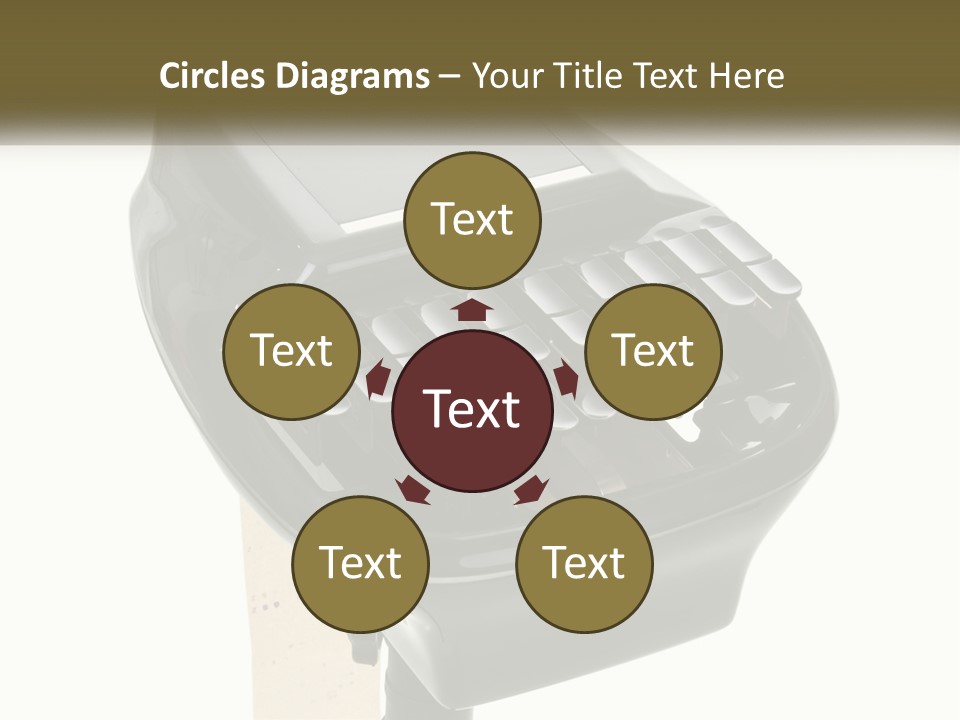 White Switch Cooling PowerPoint Template