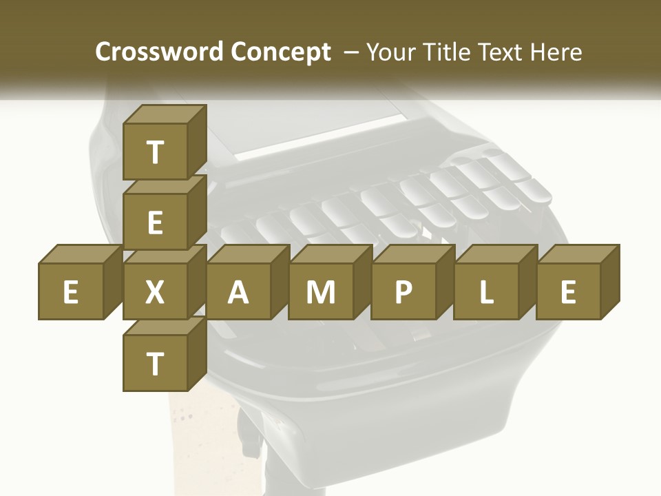 White Switch Cooling PowerPoint Template