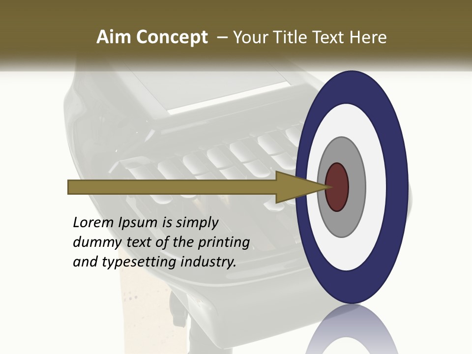 White Switch Cooling PowerPoint Template