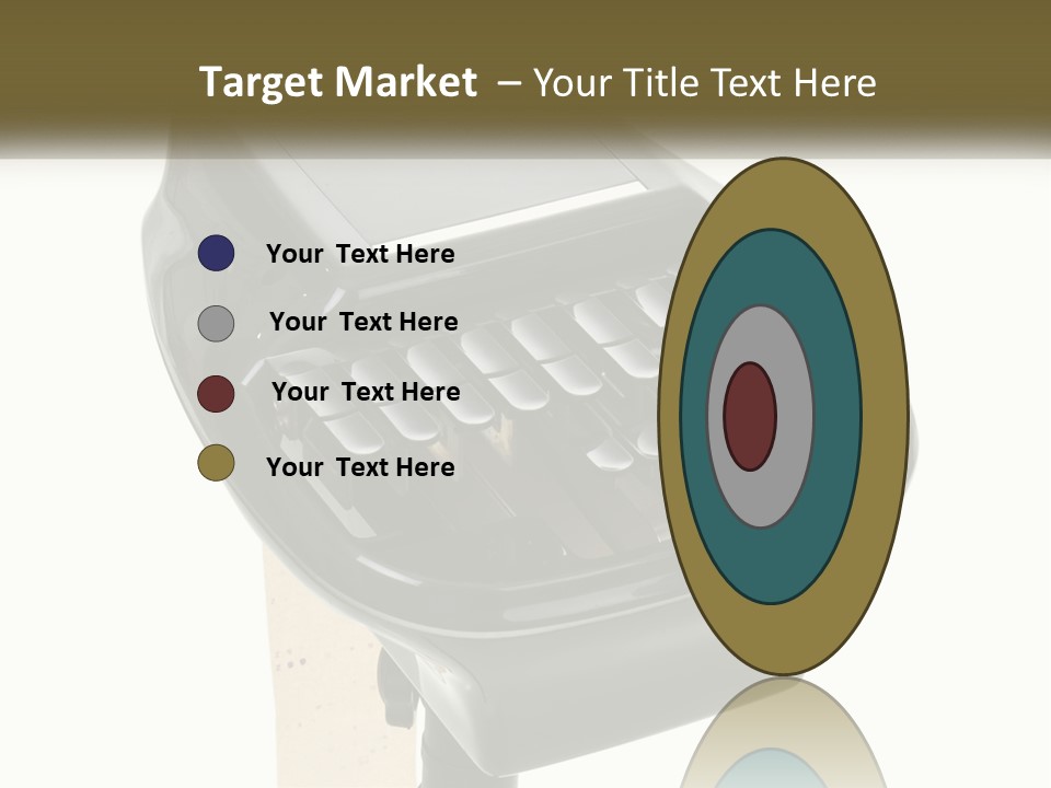 White Switch Cooling PowerPoint Template