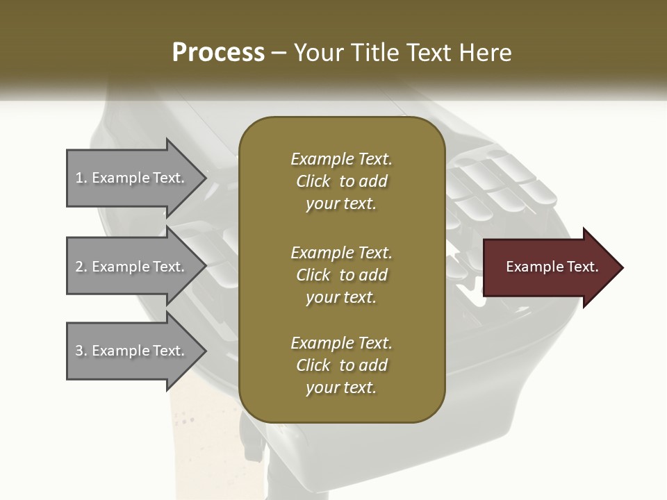 White Switch Cooling PowerPoint Template