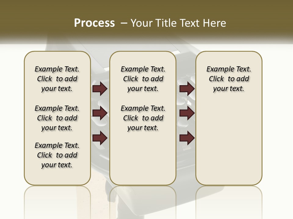 White Switch Cooling PowerPoint Template