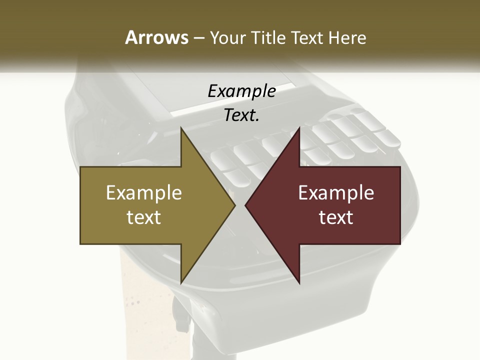 White Switch Cooling PowerPoint Template