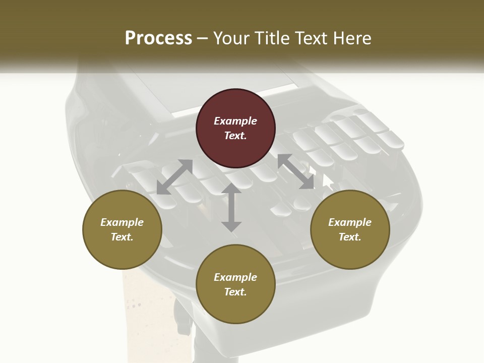 White Switch Cooling PowerPoint Template