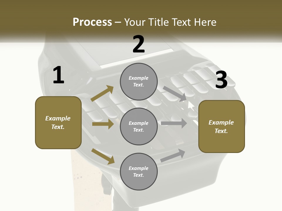 White Switch Cooling PowerPoint Template