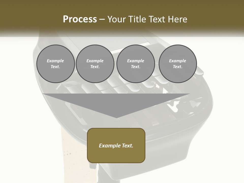 White Switch Cooling PowerPoint Template
