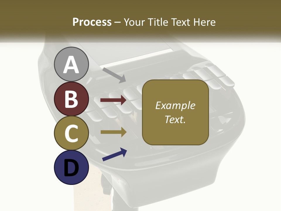 White Switch Cooling PowerPoint Template