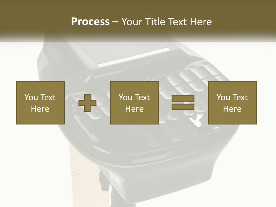 White Switch Cooling PowerPoint Template