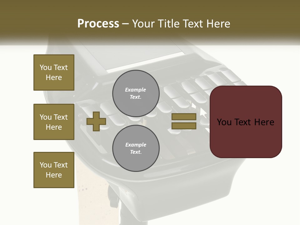White Switch Cooling PowerPoint Template