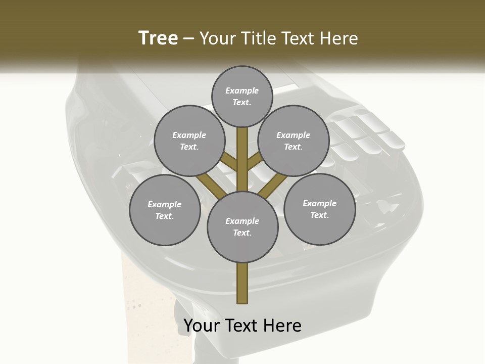 White Switch Cooling PowerPoint Template