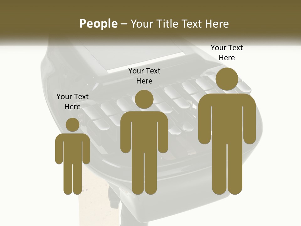 White Switch Cooling PowerPoint Template