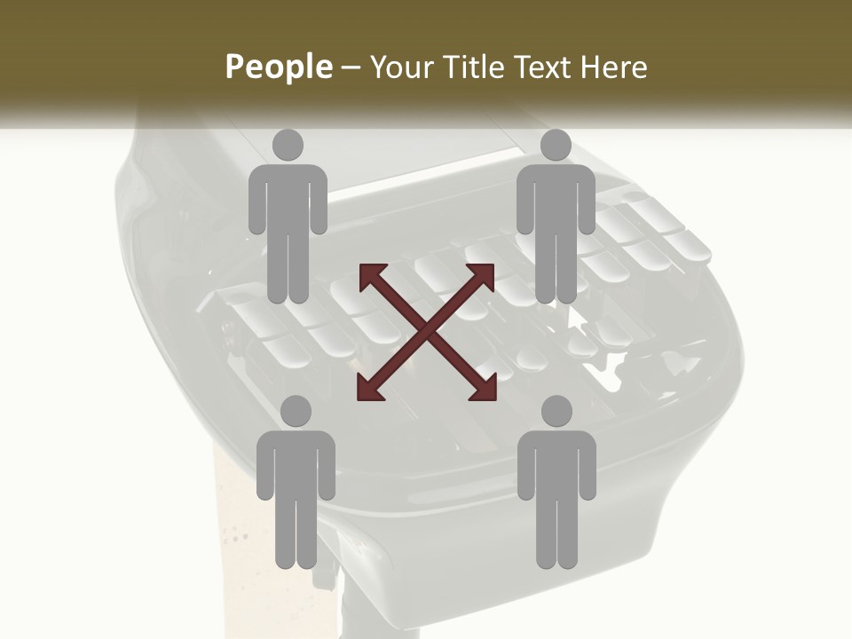 White Switch Cooling PowerPoint Template