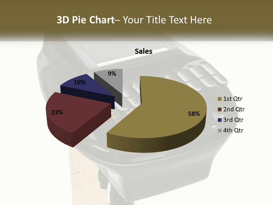 White Switch Cooling PowerPoint Template