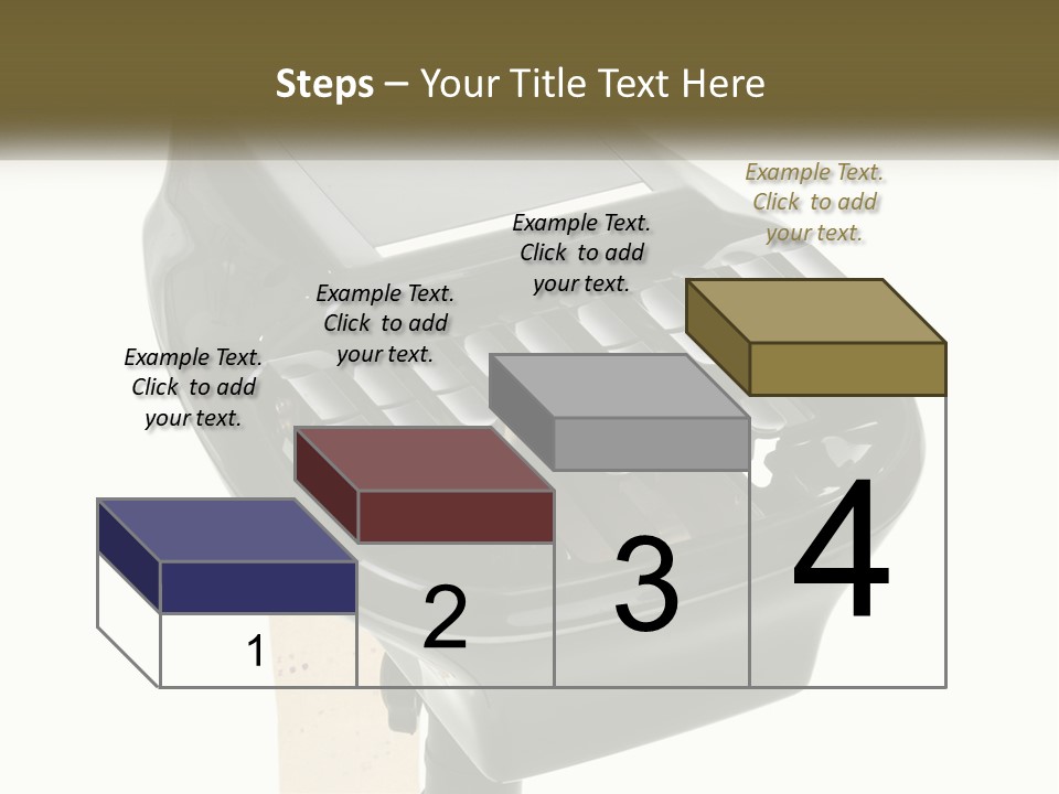 White Switch Cooling PowerPoint Template