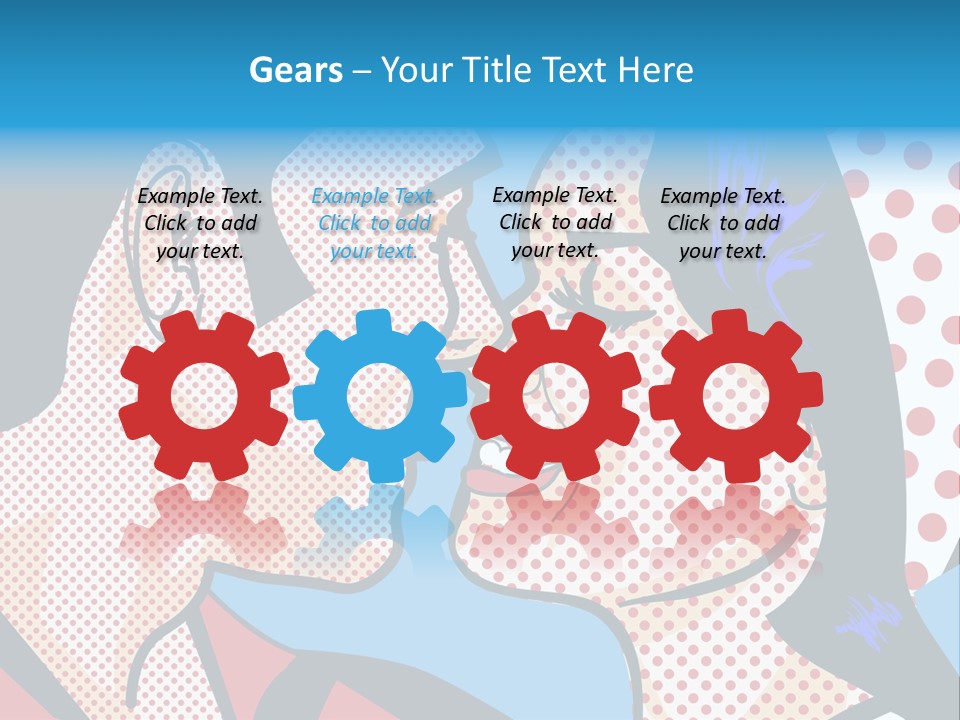 Air Cooling Power PowerPoint Template