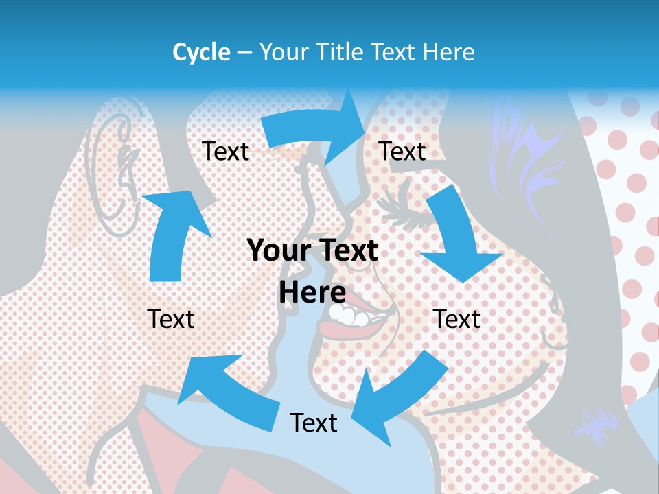 Air Cooling Power PowerPoint Template