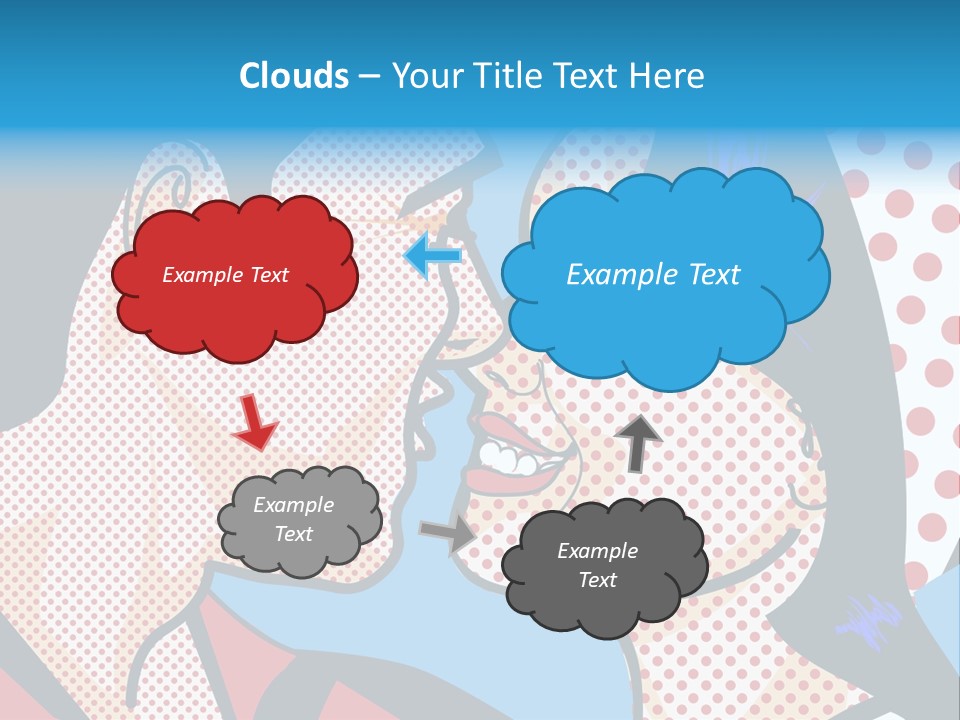 Air Cooling Power PowerPoint Template