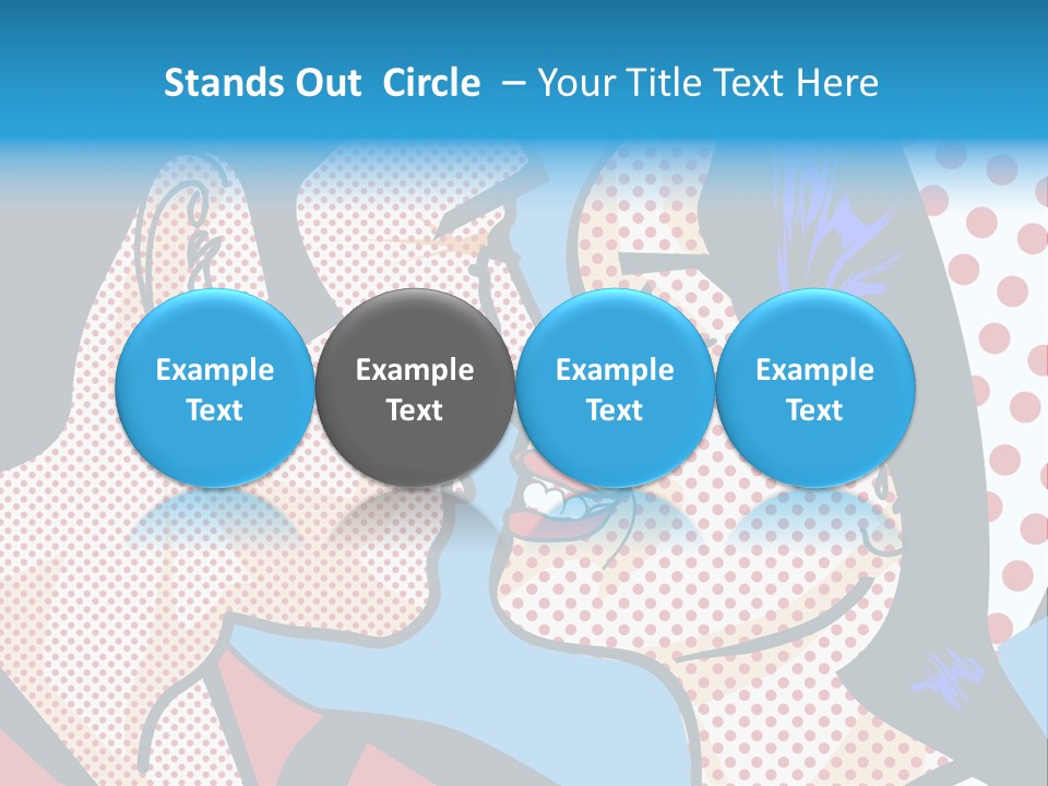 Air Cooling Power PowerPoint Template