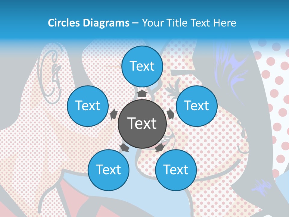 Air Cooling Power PowerPoint Template