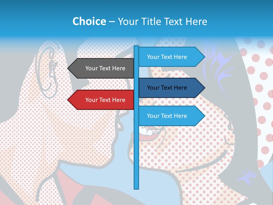 Air Cooling Power PowerPoint Template