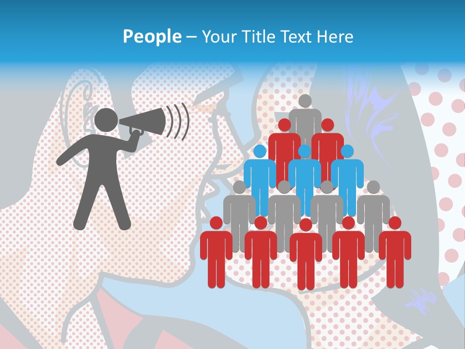 Air Cooling Power PowerPoint Template