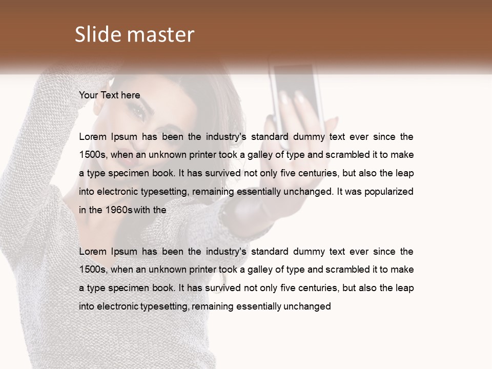 Power Technology Equipment PowerPoint Template