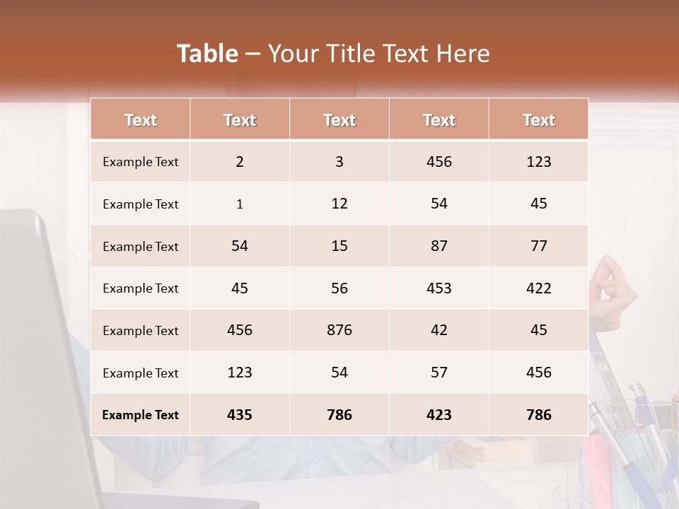Conditioner Temperature Unit PowerPoint Template