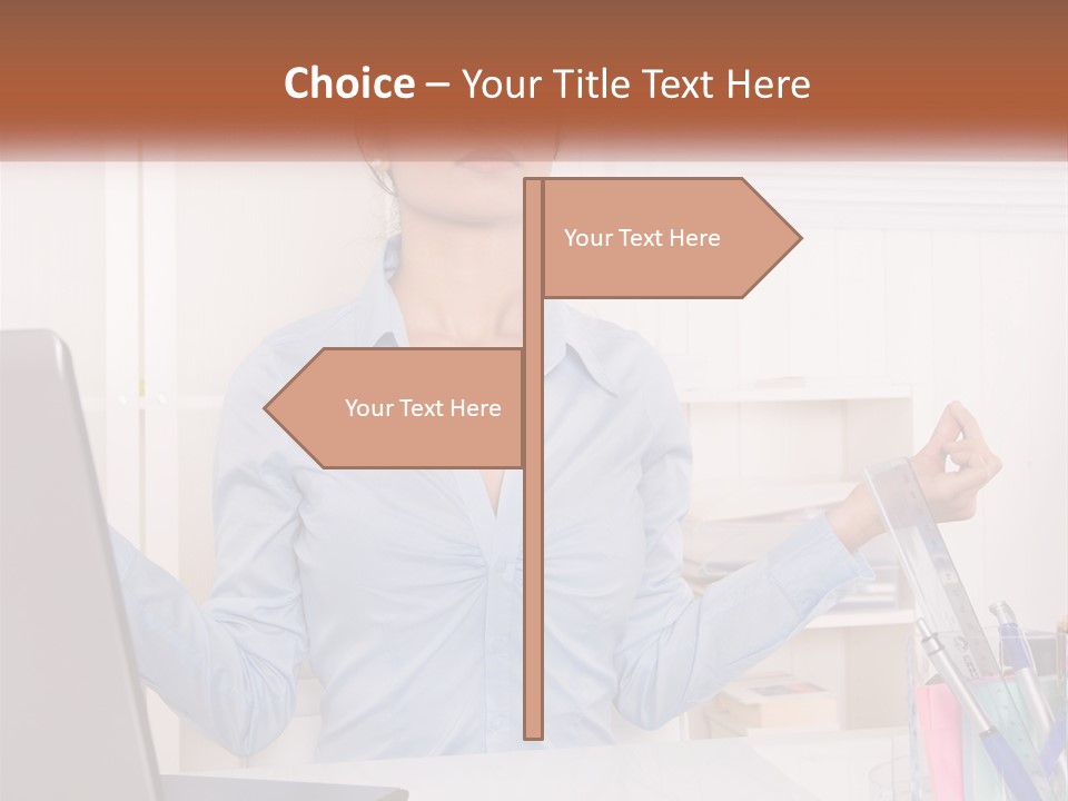 Conditioner Temperature Unit PowerPoint Template